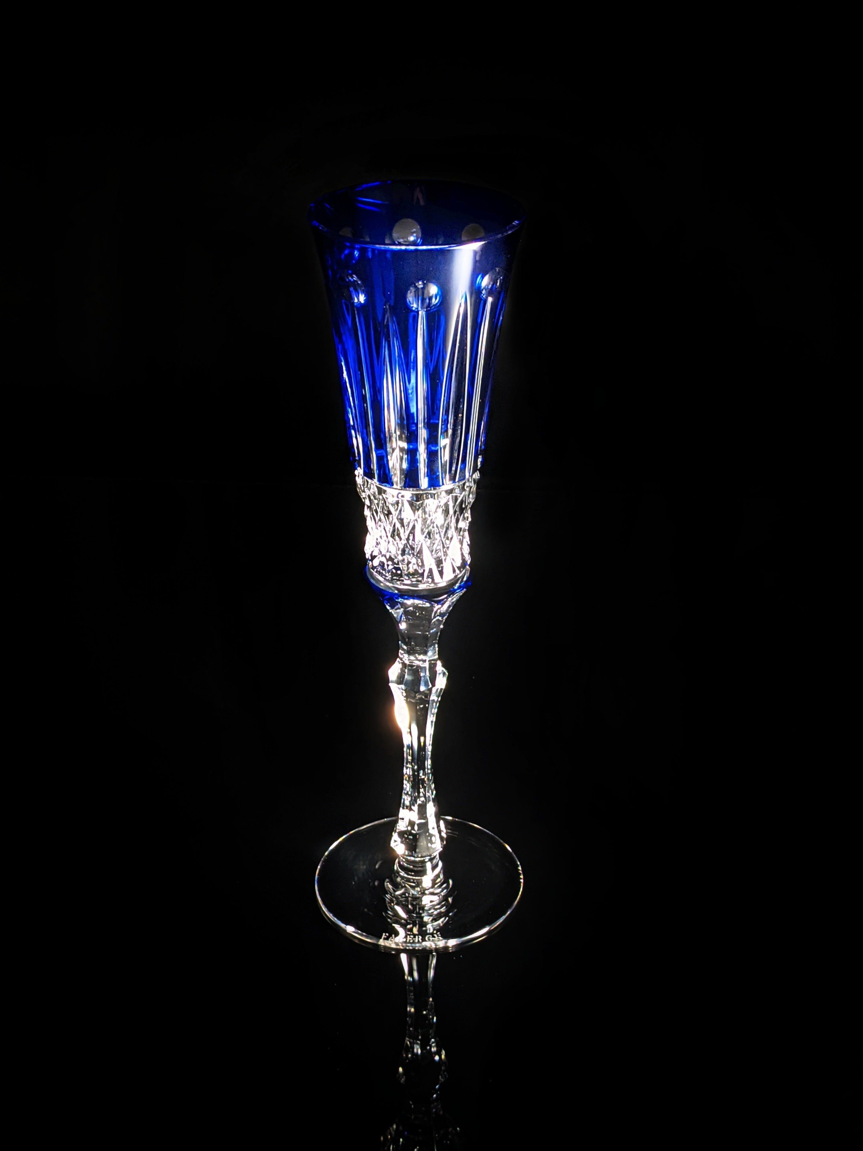 Faberge Xenia Colored Flutes set of 6