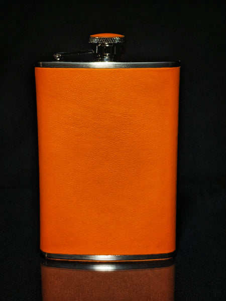 Brizard and Co. The 8 oz Flask - Racing  Orange