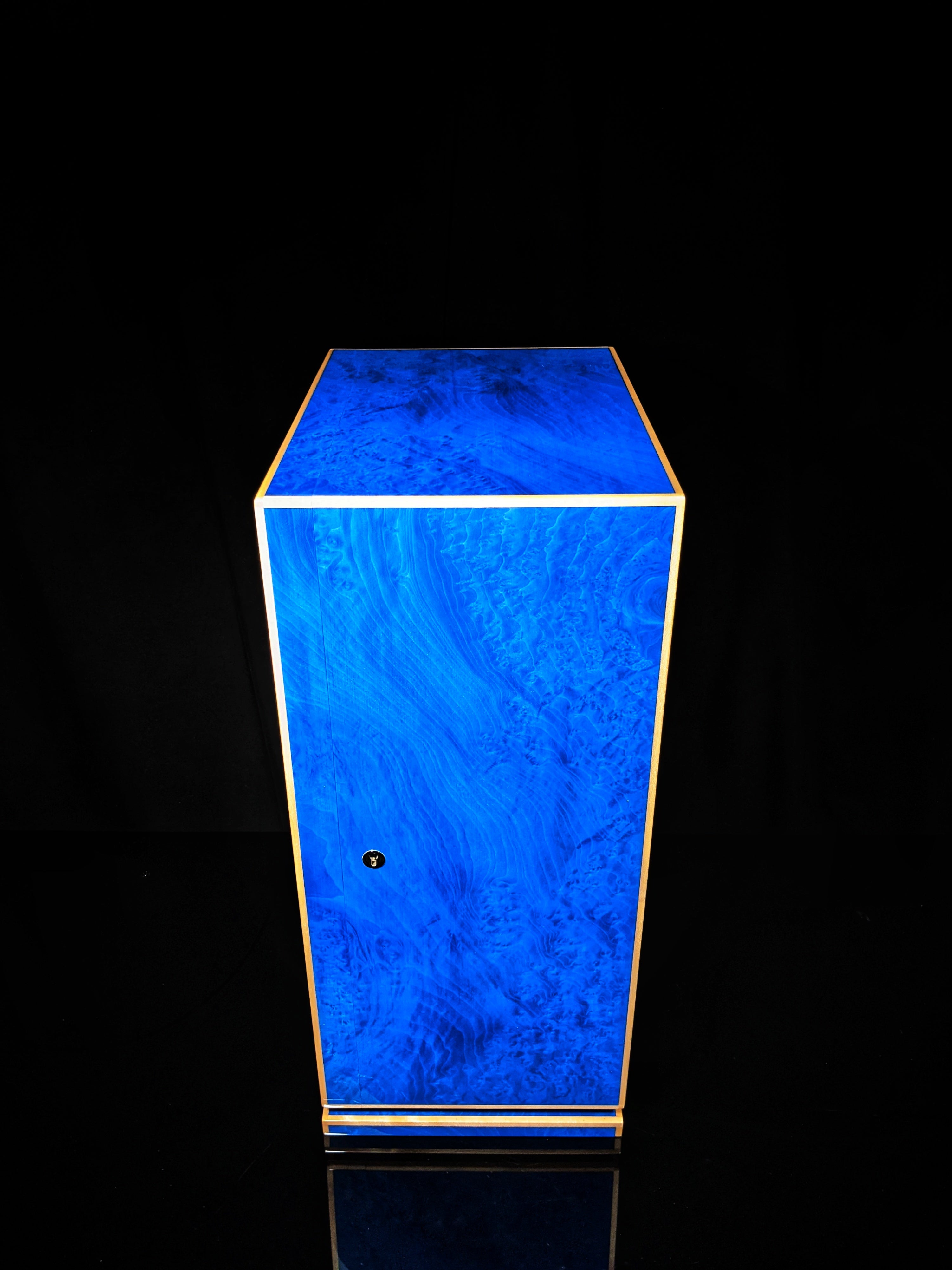 Elie Bleu Blue Madrona Cabinet Humidor