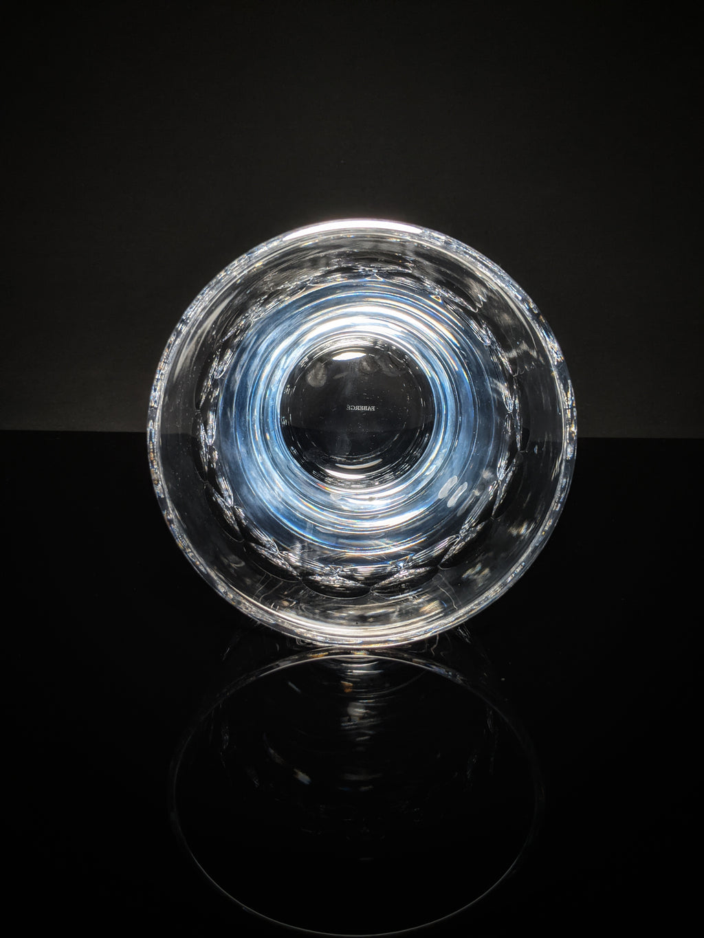 Faberge Atelier Crystal Collection Ice Bucket New In The Box 7" H x 6" W