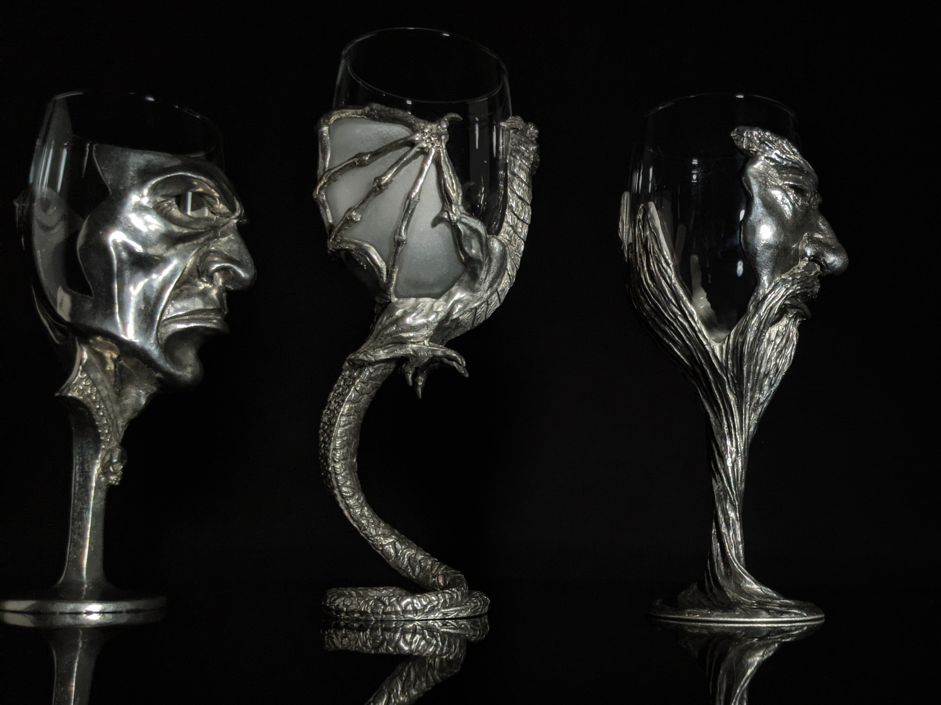 Royal Selangor Lord of Rings Pewter Glasses