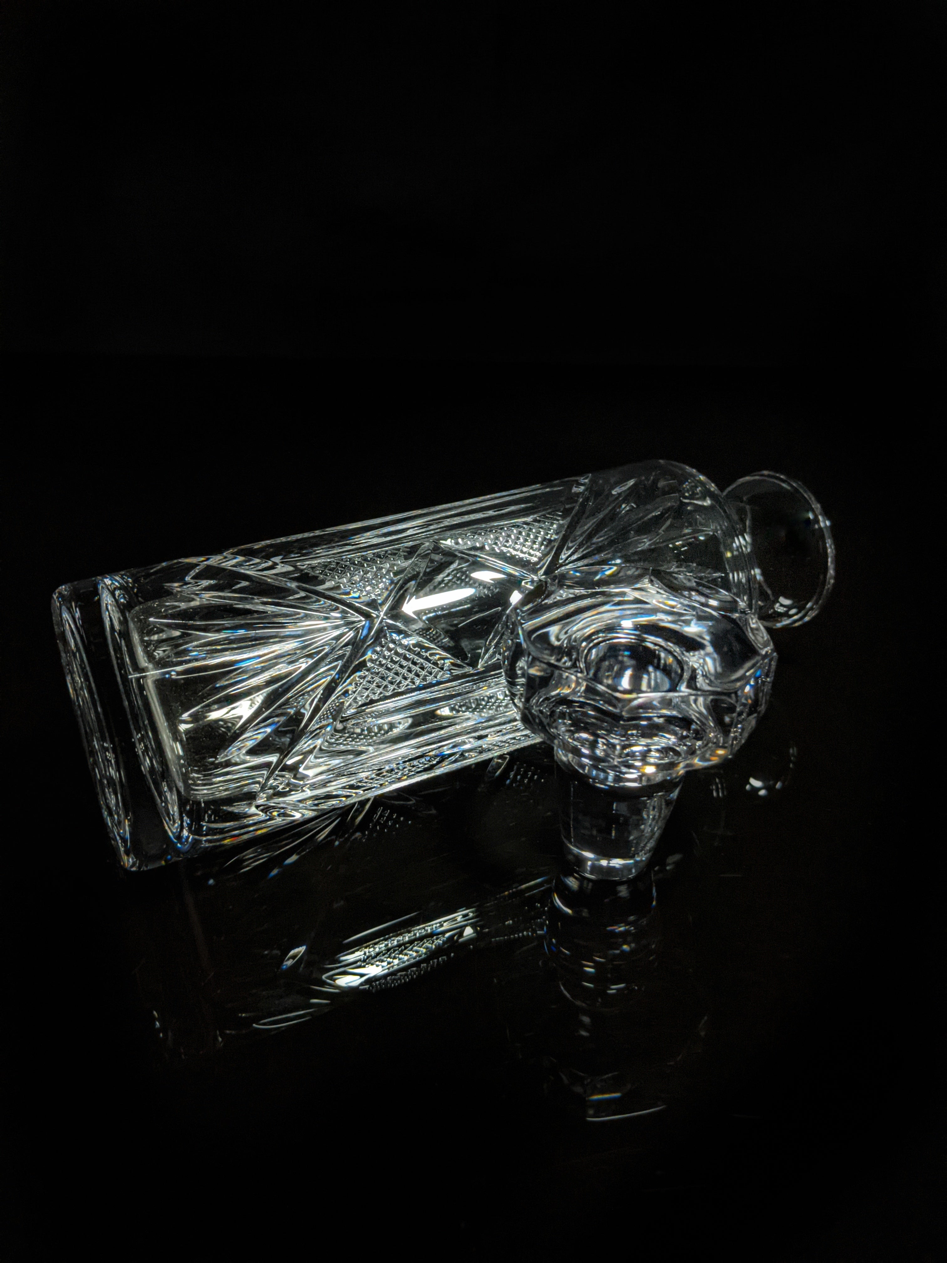 Faberge Crystal Monte Carlo Vodka Decanter