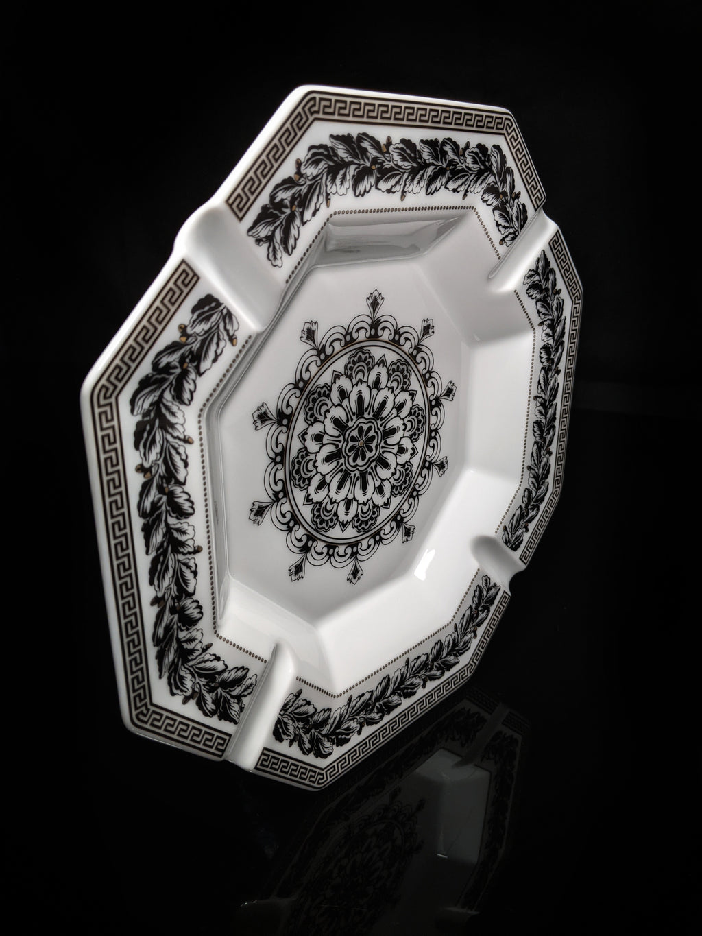 Versace Marqueterie ashtray 9 inch