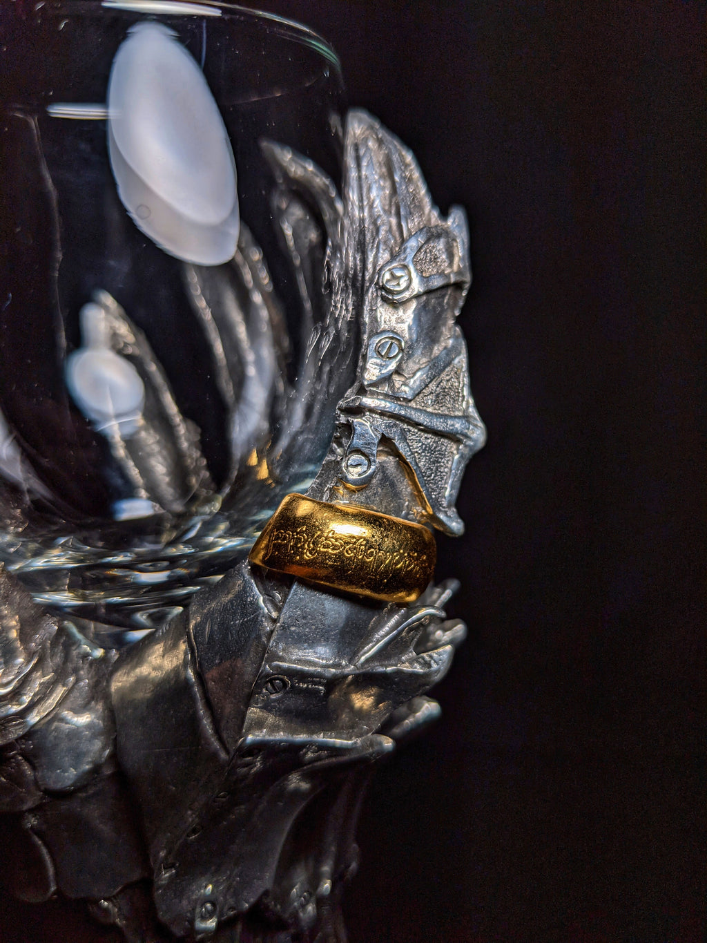 Royal Selangor Pewter Lord of Rings Wine Goblet