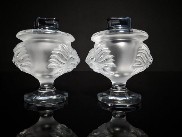 Lalique Tete De Lion Table Lighter ( One Lighter only )