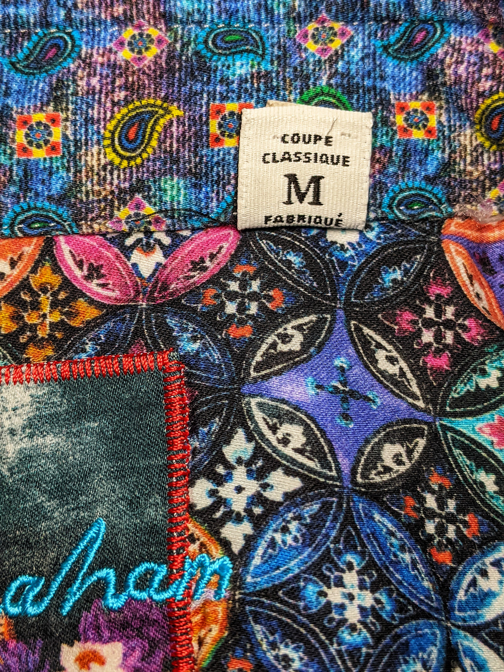 Robert Graham - Colorful Long Sleeve - Men's Medium Button Down Classic Fit