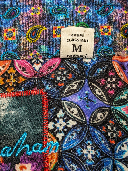 Robert Graham - Colorful Long Sleeve - Men's Medium Button Down Classic Fit