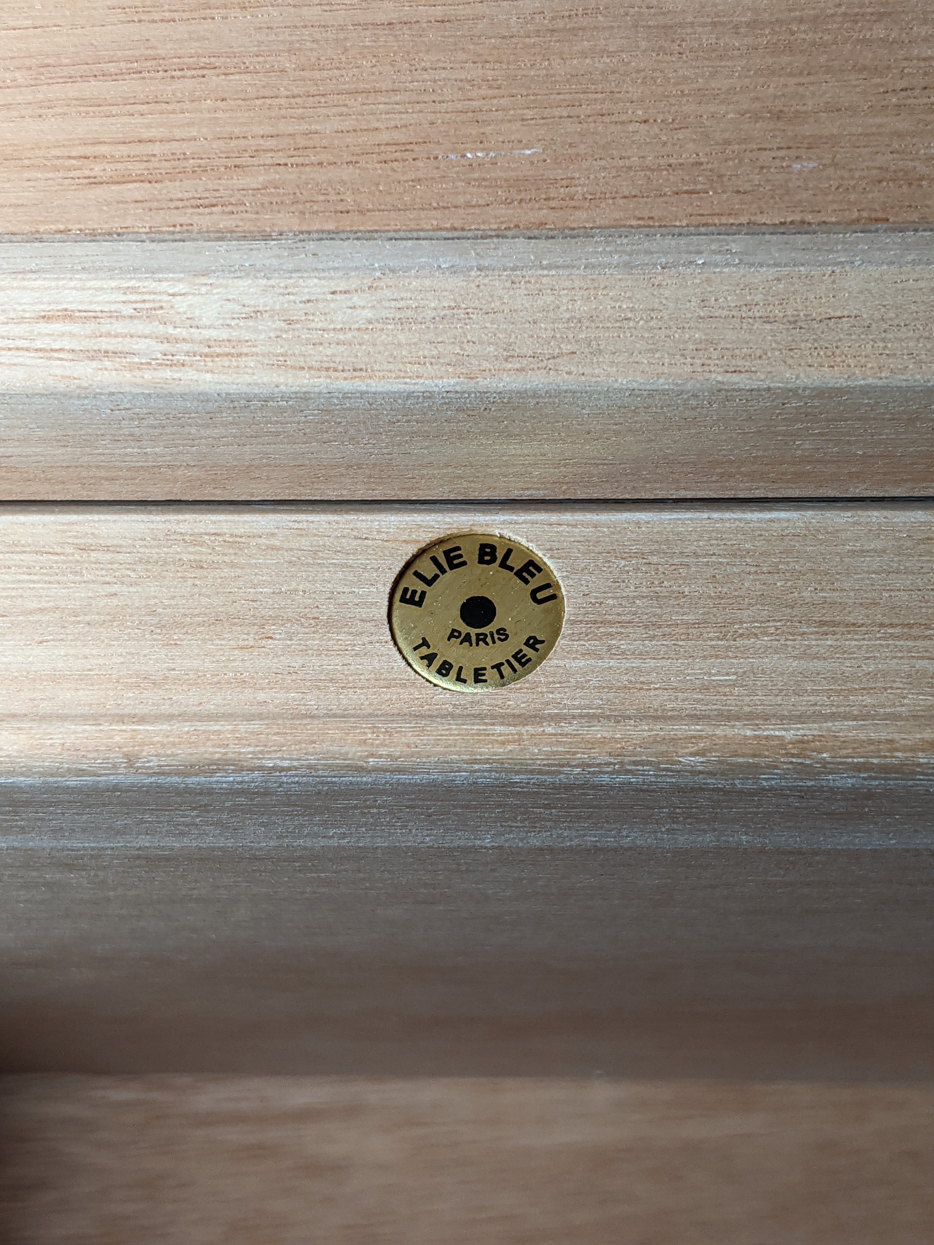 Elie Bleu Zebrawood Humidor 110 count