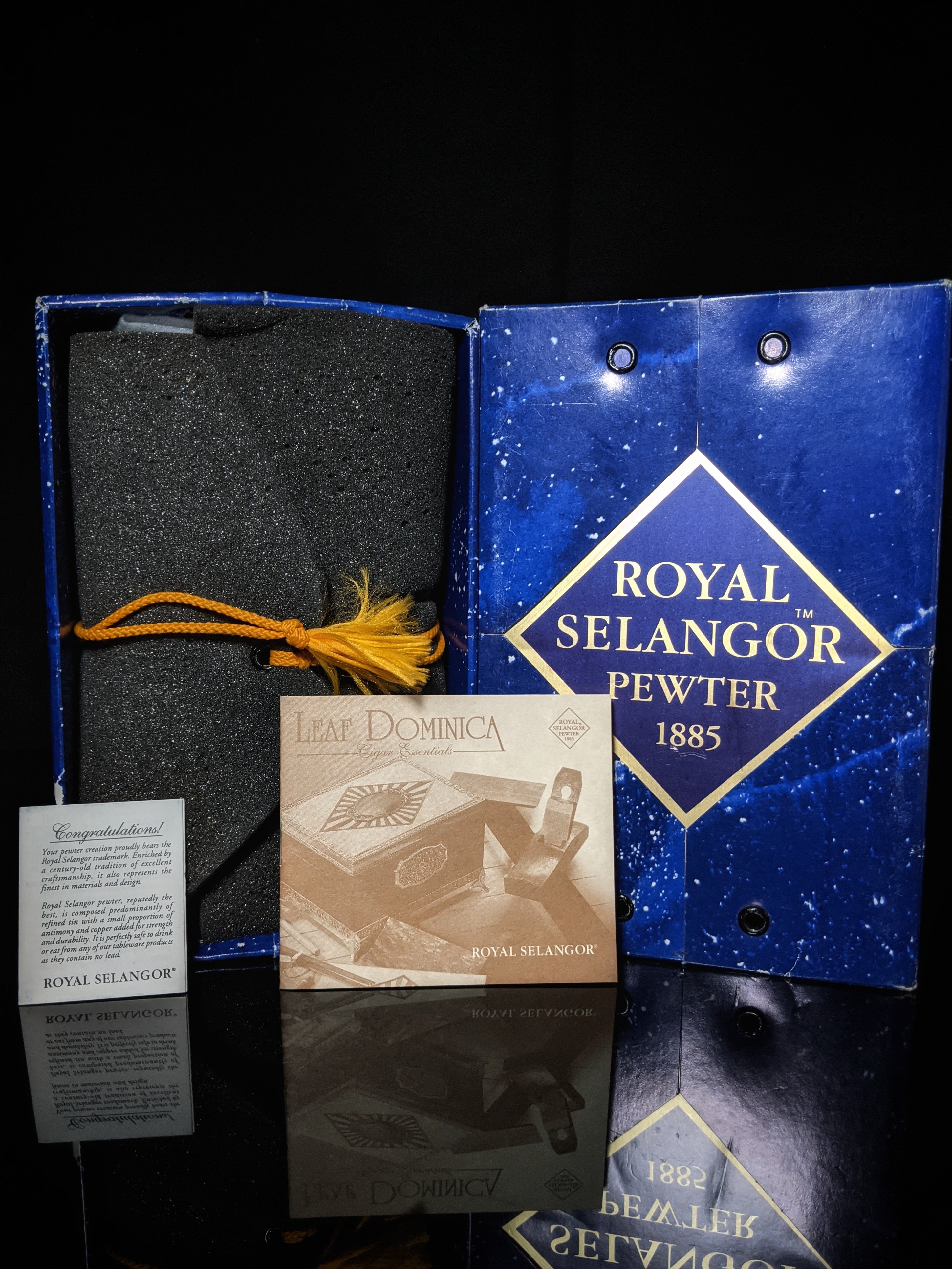 Royal Selangor Pewter Ashtray new in the original box