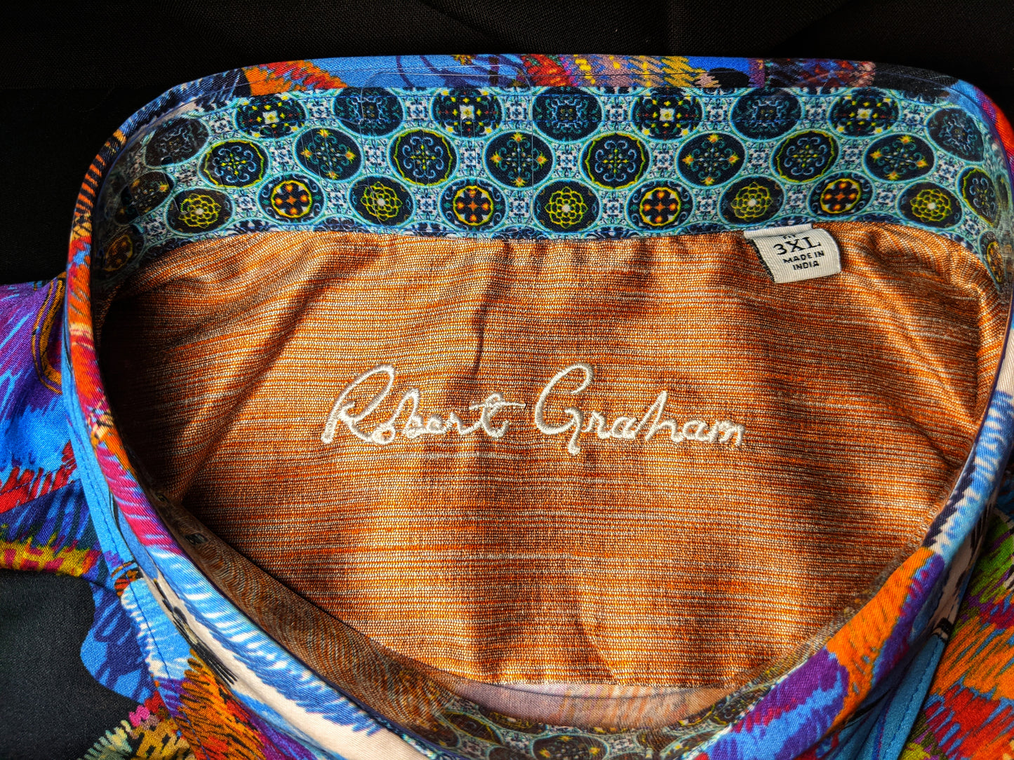 Robert Graham - Colorful Short Sleeve - Men's  3XL Button Down Classic Fit