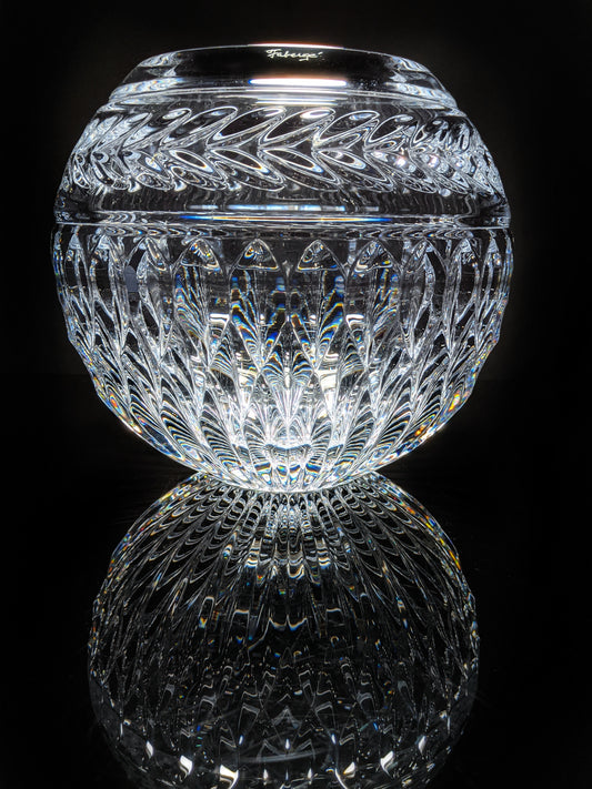 Faberge Atelier Crystal Collection Bowl | New in the Box