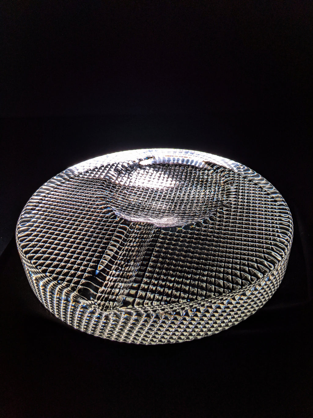 cigar ashtray large round 8.75" Diameter x 1.25"
