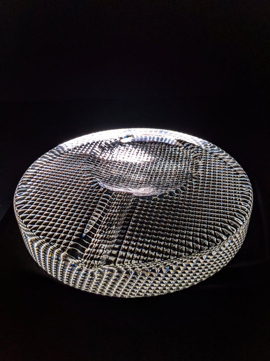 cigar ashtray large round 8.75" Diameter x 1.25"