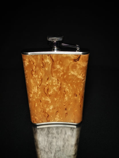 Brizard and Co. The 8 oz Flask - Birch Burl
