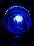 Blue Glass Ashtray