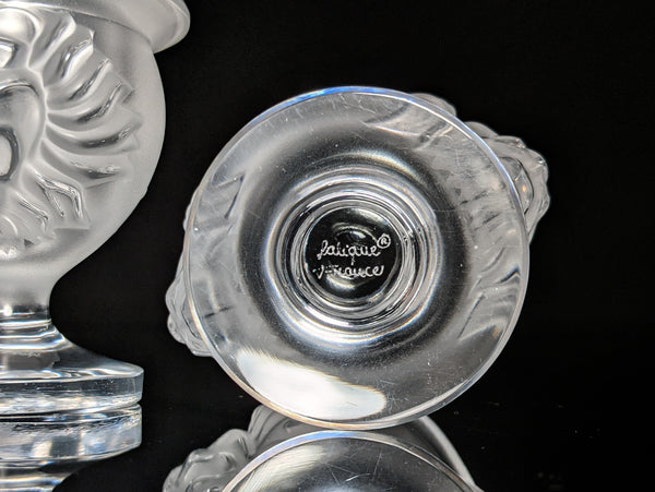 Lalique Tete De Lion Table Lighter ( One Lighter only )