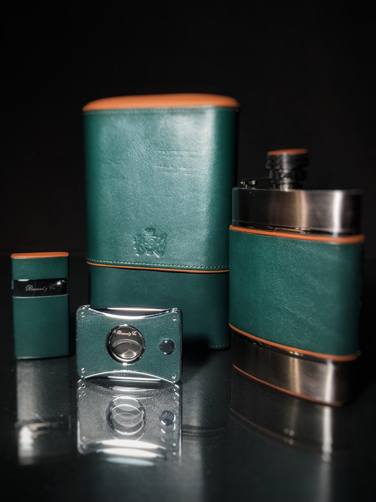 Brizard and Co Augusta Havana Traveler with cutter and lighter