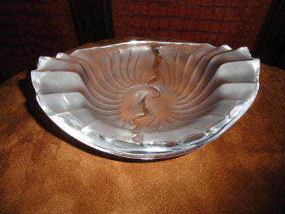 Lalique Nancy Cendrier Bowl Ashtray. # 001