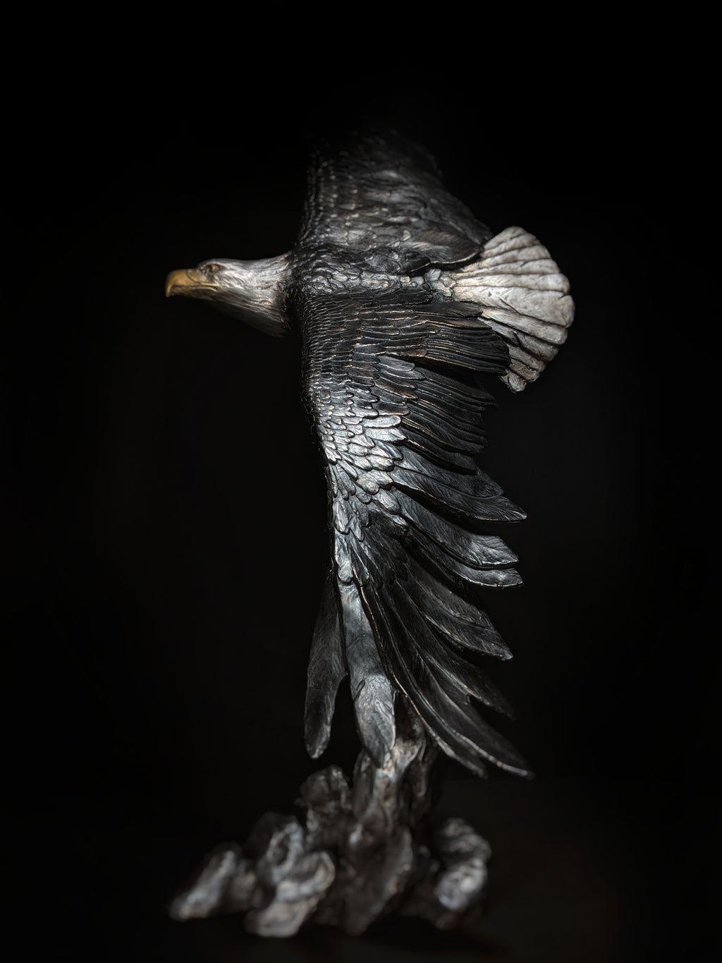 Mark Hopkins "Vigilance" Bronze Sculpture