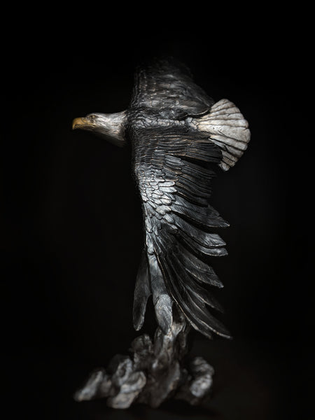Mark Hopkins Vigilance Bronze Sculpture