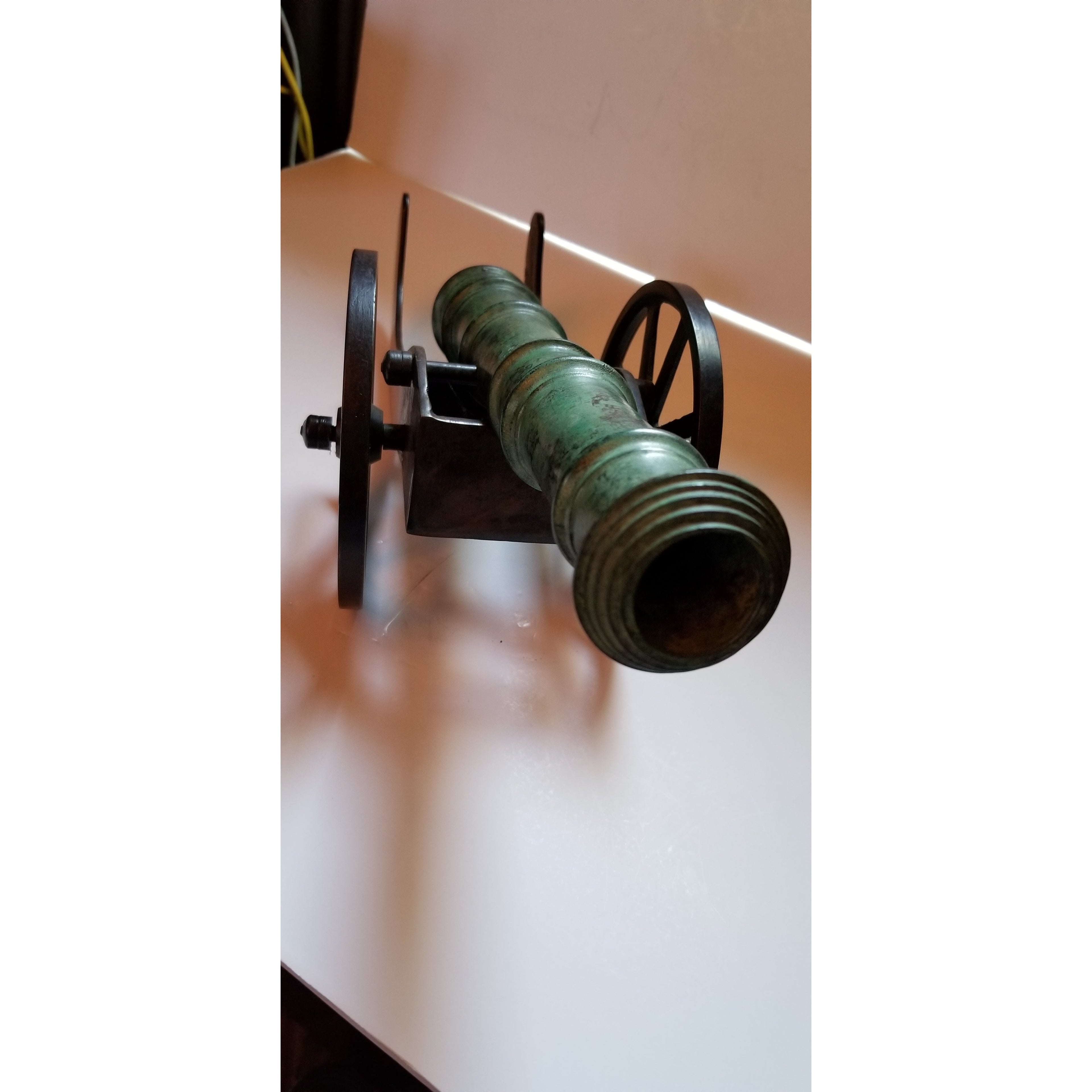 Maitland Smith Decorative  Cannon 18" long