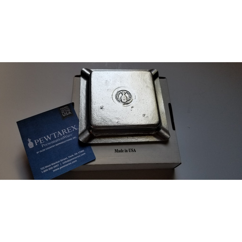 Hoyo pewter ashtray