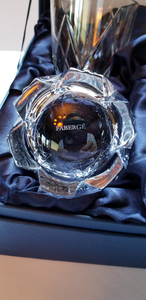 Faberge Triomphe Double Old Fashioned crystal glasses