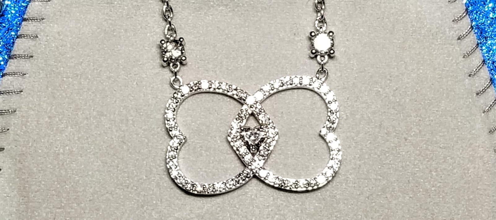 Diamond Hearts Pendant