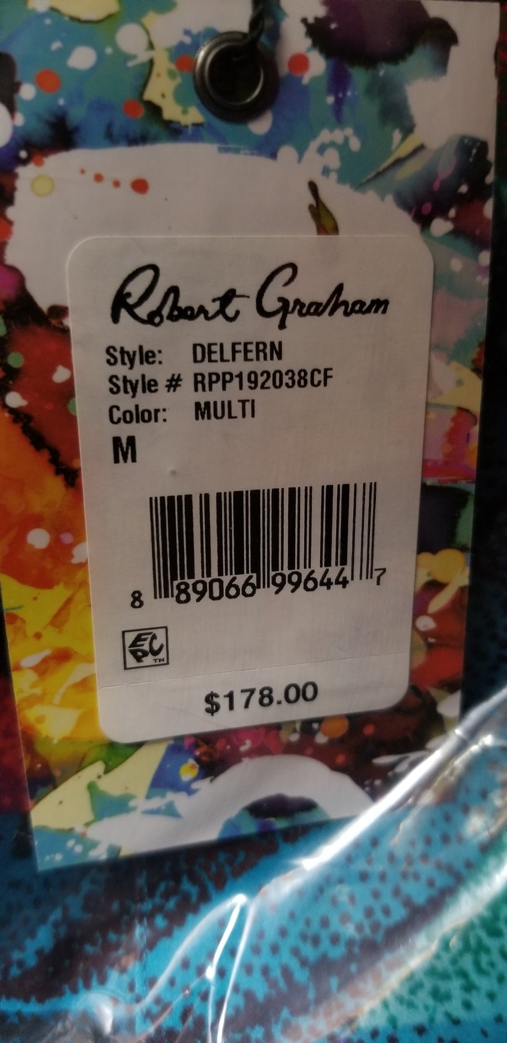 Robert Graham Delfern Shirt Medium Size