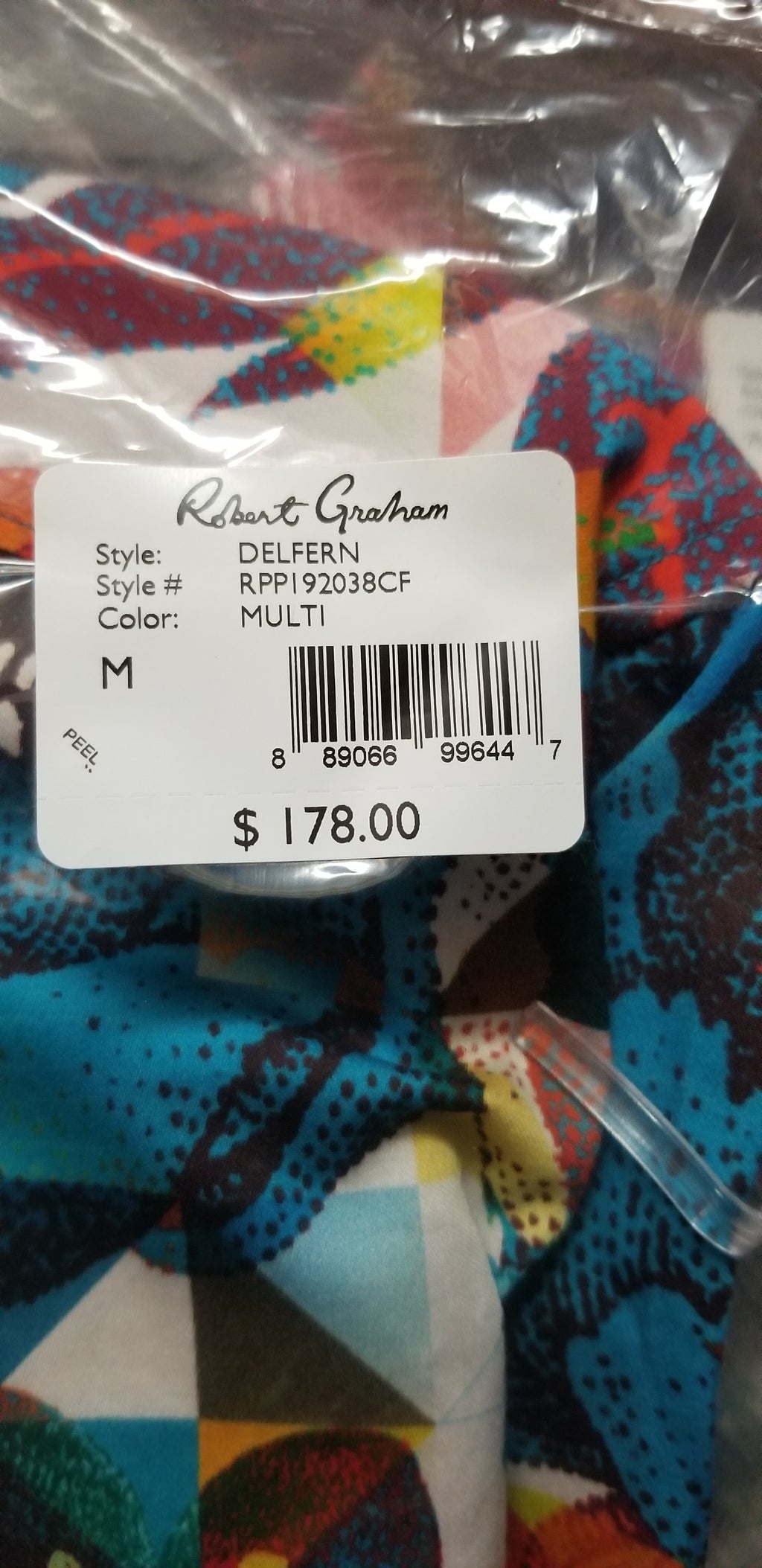 Robert Graham Delfern Shirt Medium Size