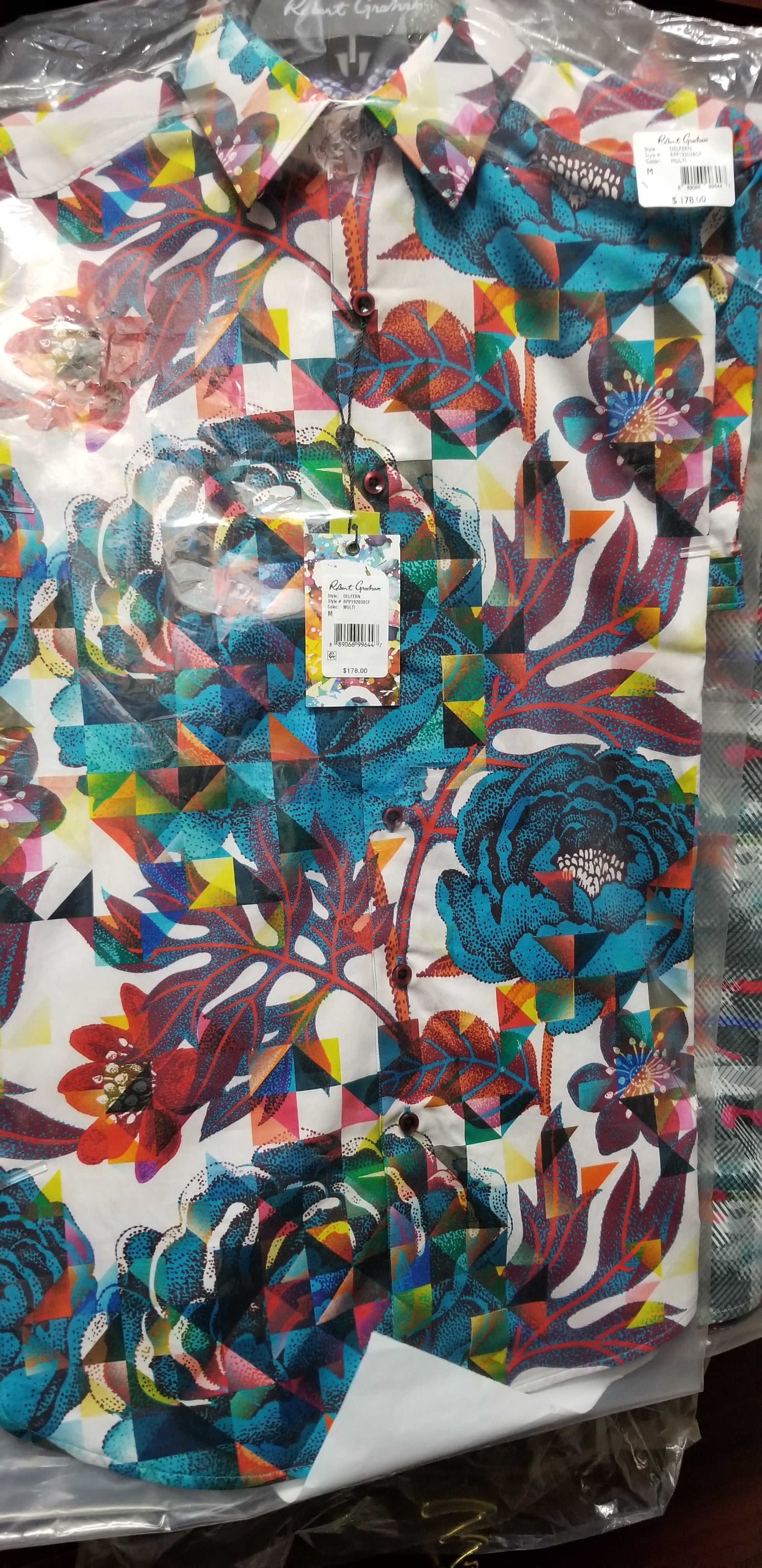 Robert Graham Delfern Shirt Medium Size