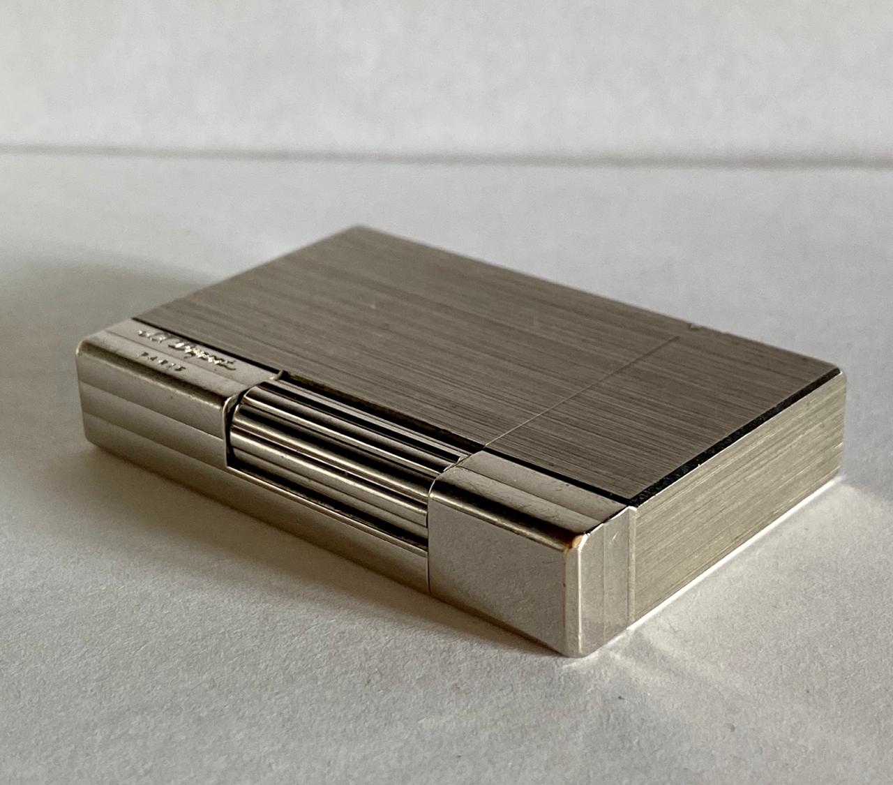 ST Dupont Brushed Palladium Gatsby  Lighter