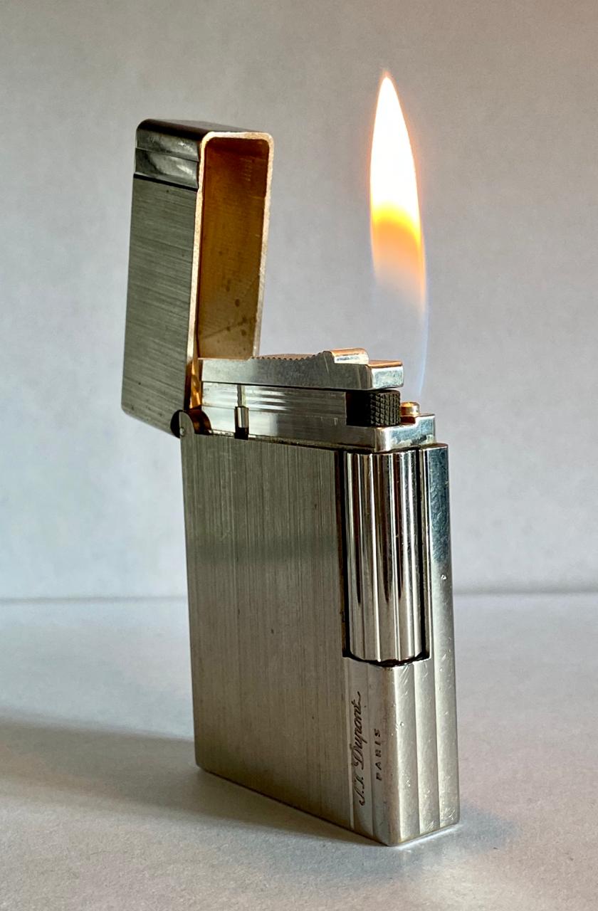 ST Dupont Brushed Palladium Gatsby  Lighter