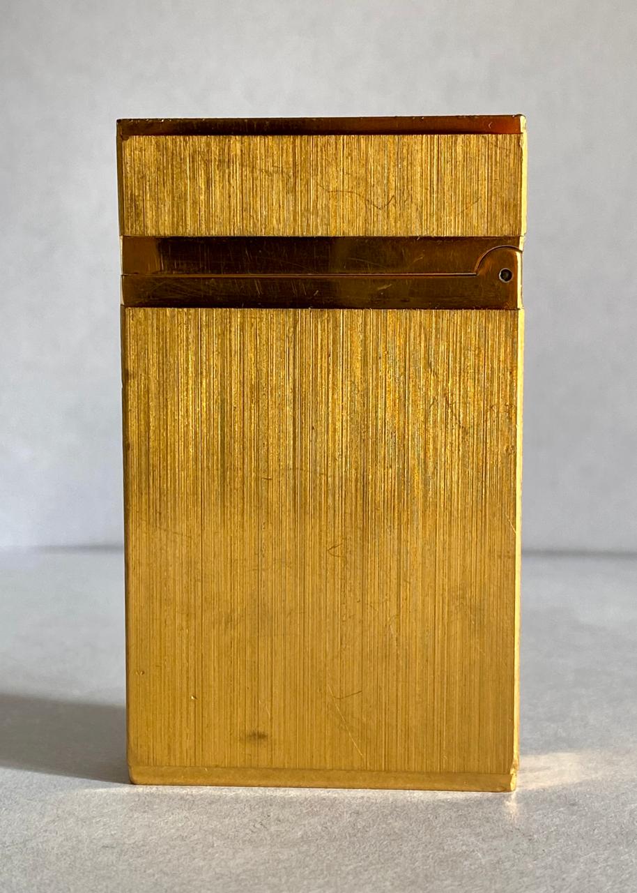 ST Dupont Brushed Gold plated L2 lighter