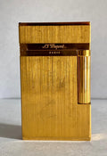 ST Dupont Brushed Gold plated L2 lighter