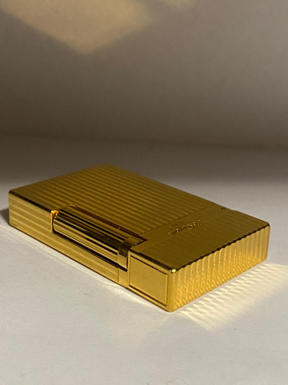 ST Dupont Gold Plated L2 Lighter
