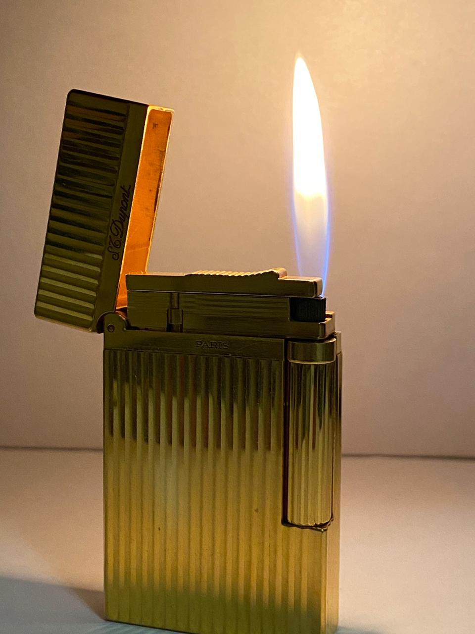 ST Dupont Gold Plated L2 Lighter