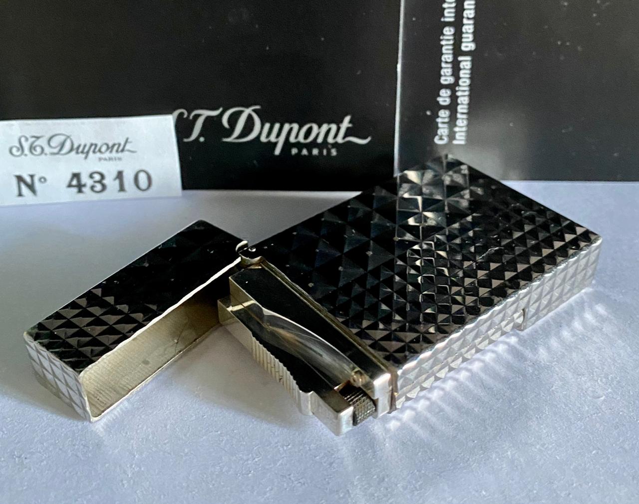 ST Dupont Diamond Head Palladium L2 Lighter Model 16066