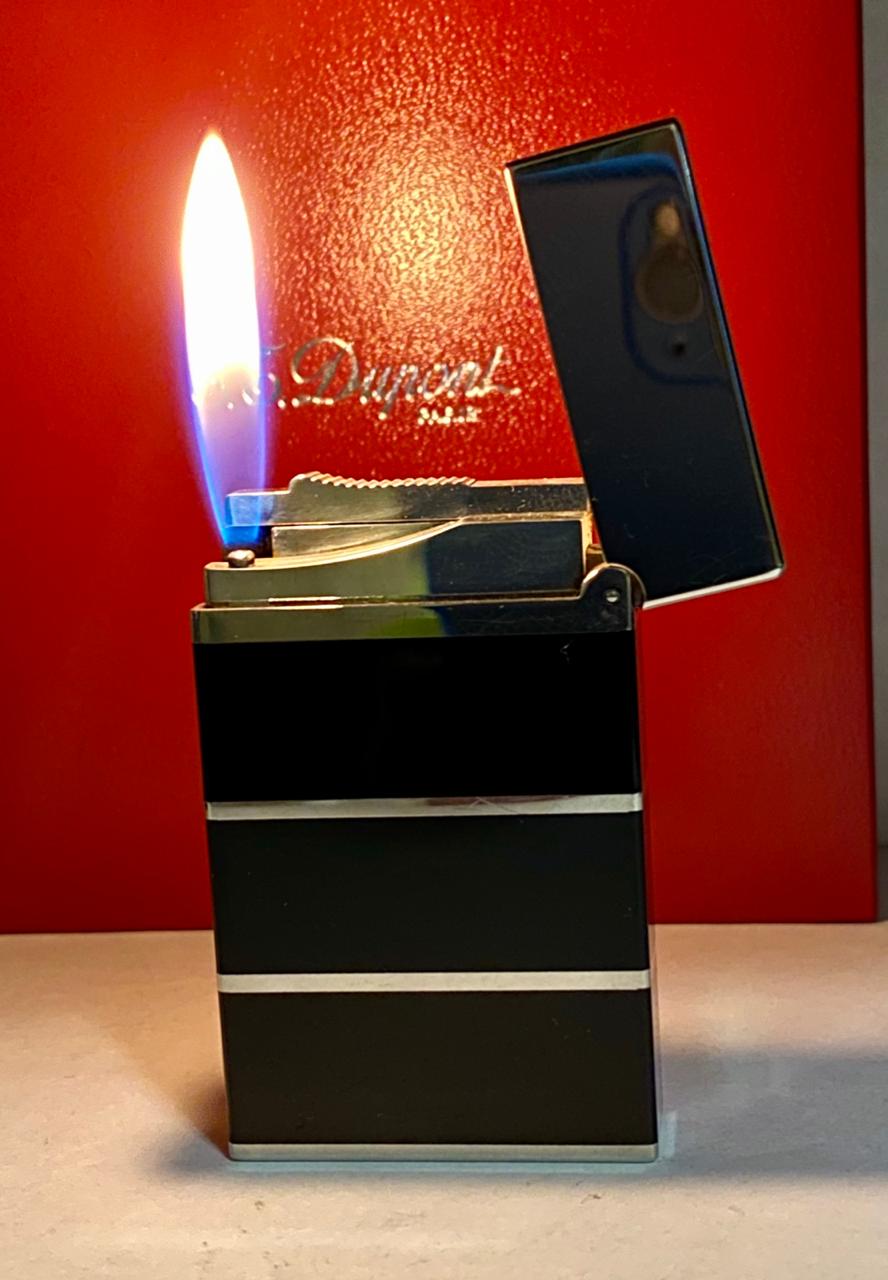S.T. Dupont Black Palladium L2 Lighter