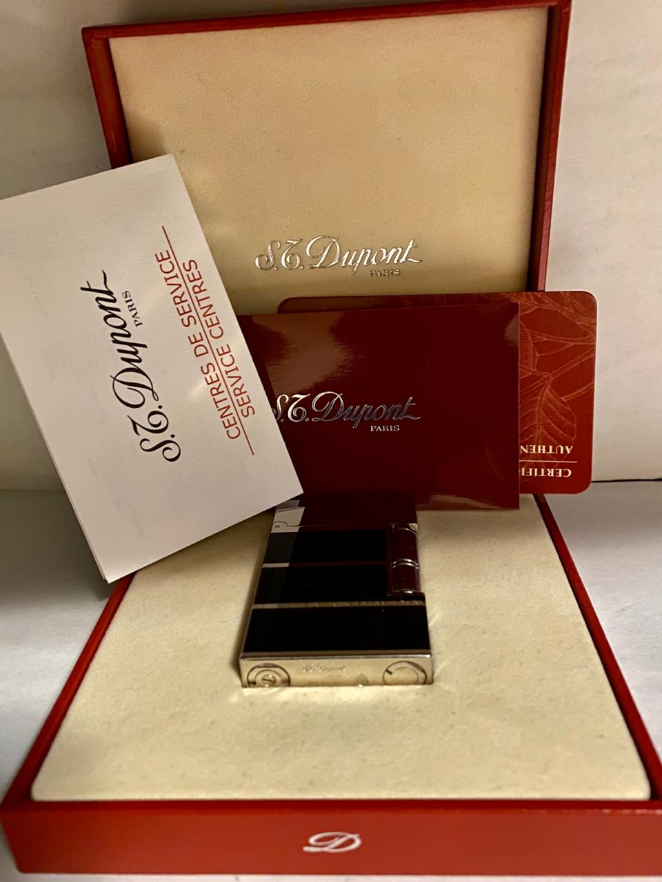 S.T. Dupont Black Palladium L2 Lighter