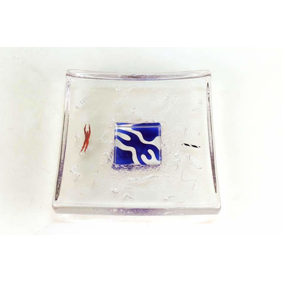 Kosta Boda Swimmer Ashtray