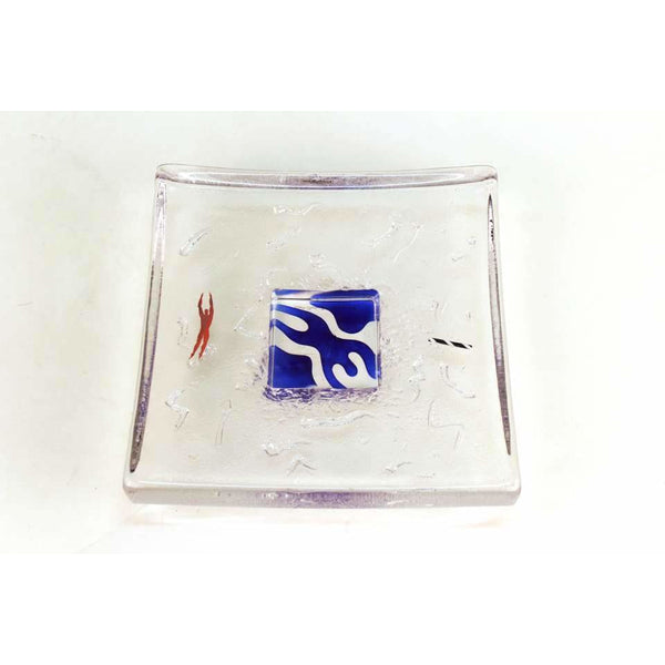 Kosta Boda Swimmer Ashtray