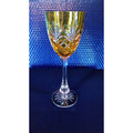 Faberge Odessa yellow crystal  glass