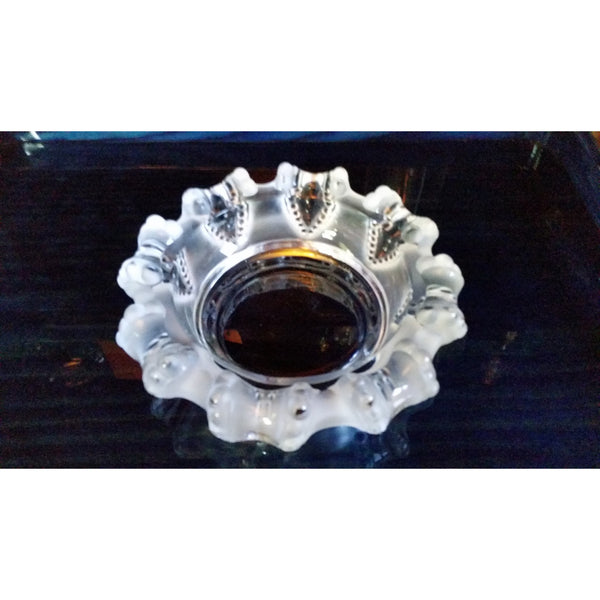 Lalique Cannes Ashtray 7.5" Diameter