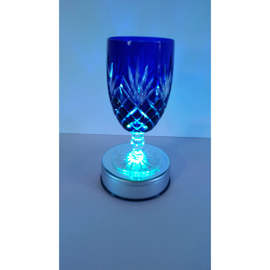 Fabergé Odessa Cobalt Blue Crystal Beverage Glass