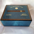 Elie Bleu Medals Blue Sycamore Humidor 75 Count