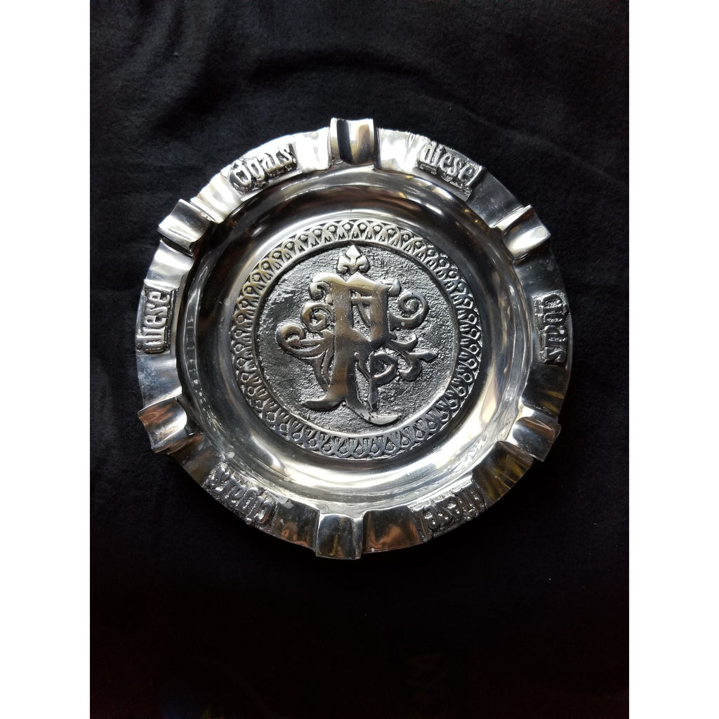 Pewter ashtray