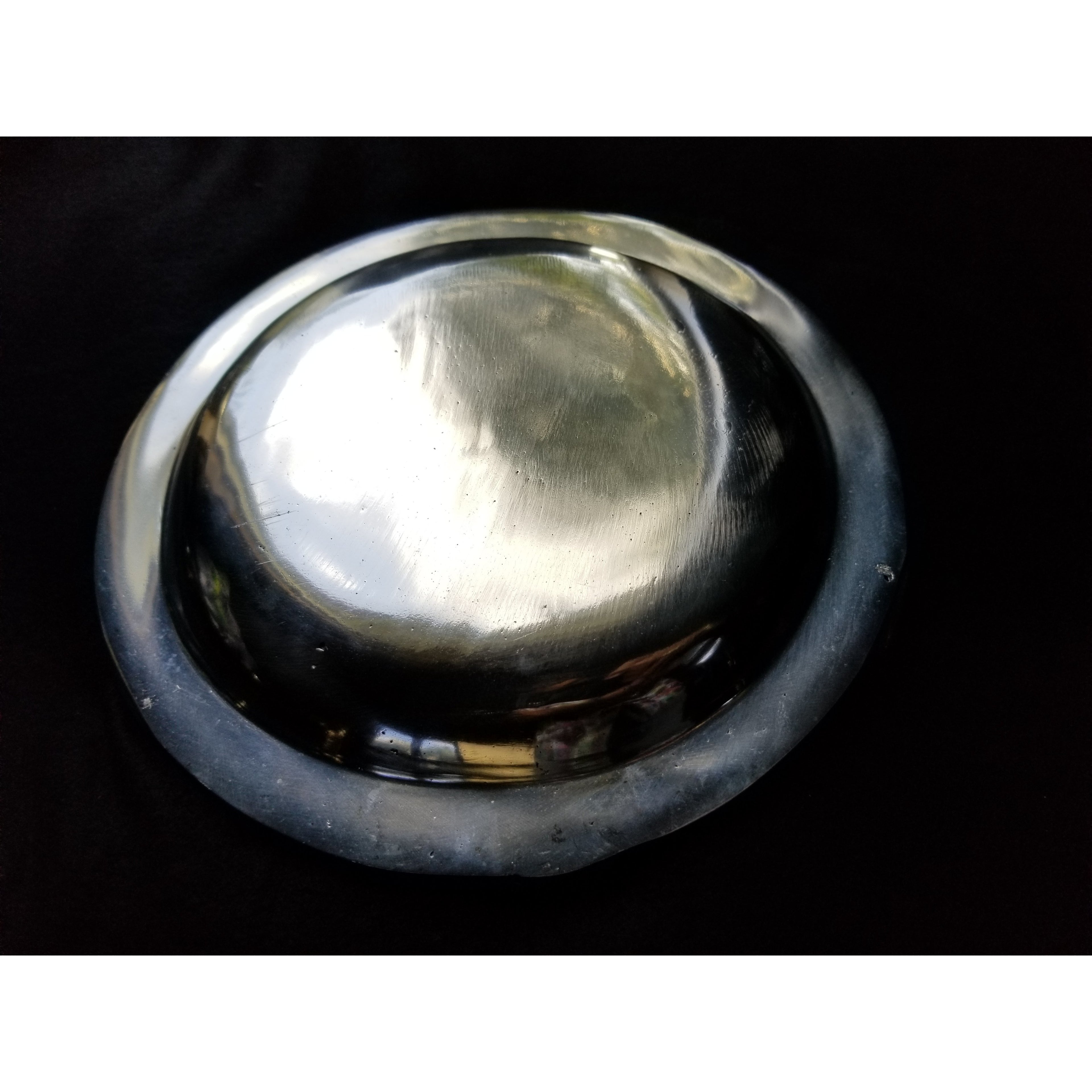 Pewter ashtray