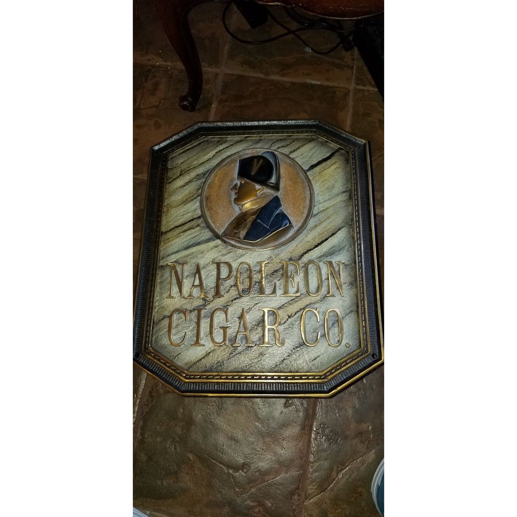 Napoleon Co. Bronze Sign — 17.5" H × 13.5" W