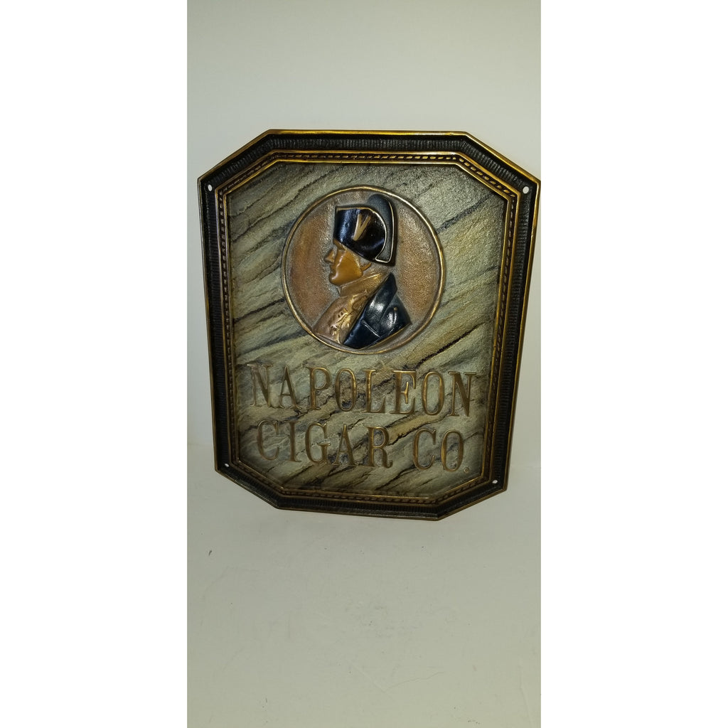 Napoleon Co. Bronze Sign — 17.5" H × 13.5" W